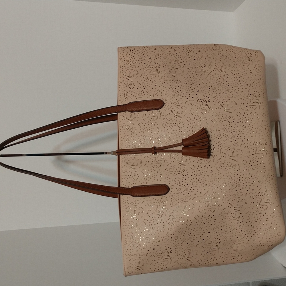 Cognac & Peachy Large Ultra Tote Bag